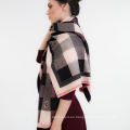 Las mujeres directas de la venta de la fábrica 2017 caman la bufanda de cachemira del estilo del color del otoño y del invierno
